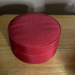 Pier 1 Heart glass inside painted ornament